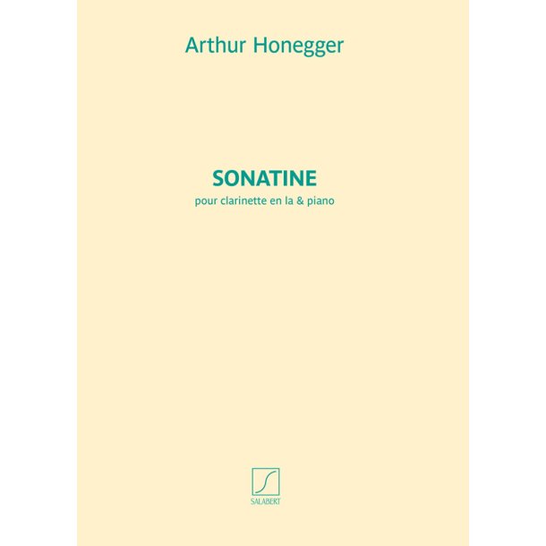 Sonatine : pour clarinette en la et piano