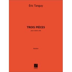 Trois pices : pour violon
