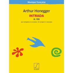 Intrada H. 193 : pour trompette en ut et piano