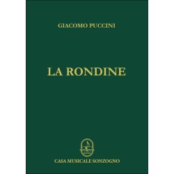 Rondine Opera Completa : Canto e piano