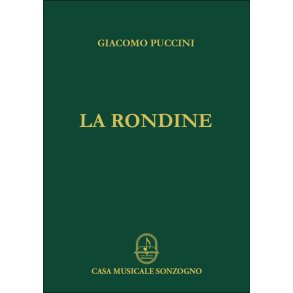 Rondine Opera Completa : Canto e piano