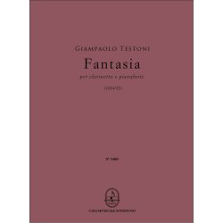 Fantasia : per clarinetto e pianoforte