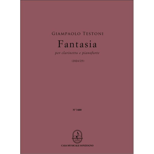 Fantasia : per clarinetto e pianoforte