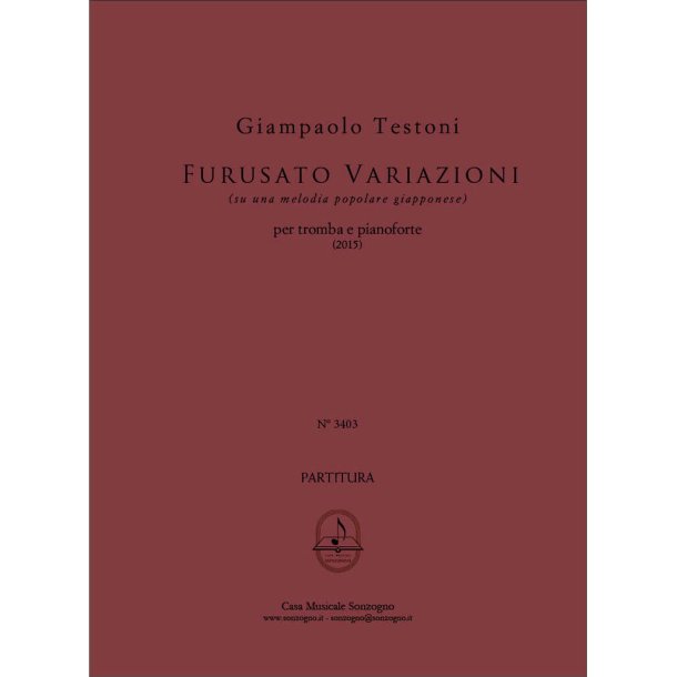 Furusato Variazioni : per tromba e pianoforte