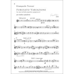 Furusato Variazioni : per tromba e pianoforte