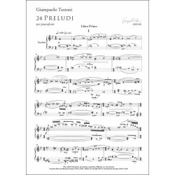 24 Preludi (Libro Primo) : per pianoforte