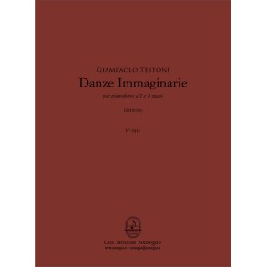 Danze Immaginarie : per pianoforte a due e quattro mani