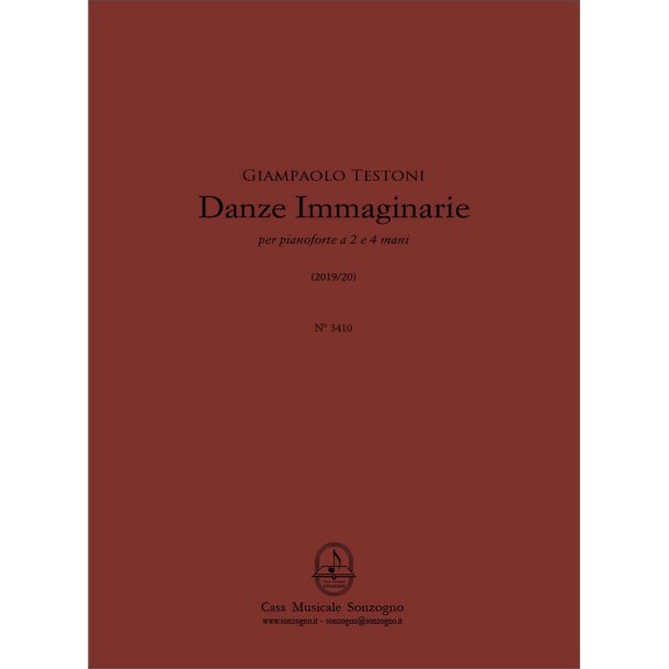 Danze Immaginarie : per pianoforte a due e quattro mani