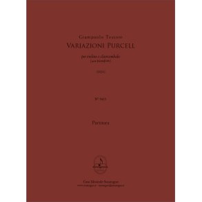 Variazioni Purcell : per violino e clavicembalo (o pianoforte)