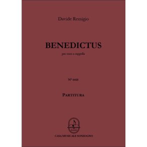 Benedictus : per coro a cappella