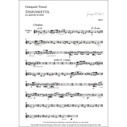 Sinfonietta : per quintetto d?ottoni