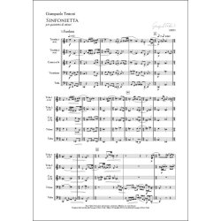Sinfonietta : per quintetto d?ottoni