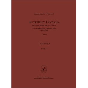 Butterfly Fantasia : per quintetto d?ottoni e pianoforte