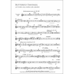 Butterfly Fantasia : per quintetto d?ottoni e pianoforte