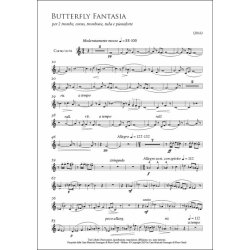 Butterfly Fantasia : per quintetto d?ottoni e pianoforte