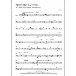 Butterfly Fantasia : per quintetto d?ottoni e pianoforte