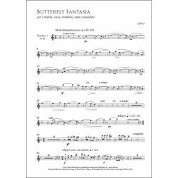 Butterfly Fantasia : per quintetto d?ottoni e pianoforte
