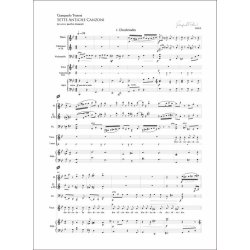 Sette Antiche Canzoni : per voce e quattro strumenti