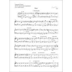 Sette Antiche Canzoni : per voce e quattro strumenti