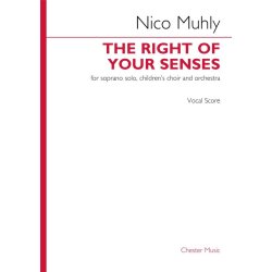 The Right of Your Senses (vocal score)
