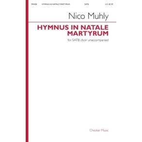 Hymnus In Natale Martyrum : SATB