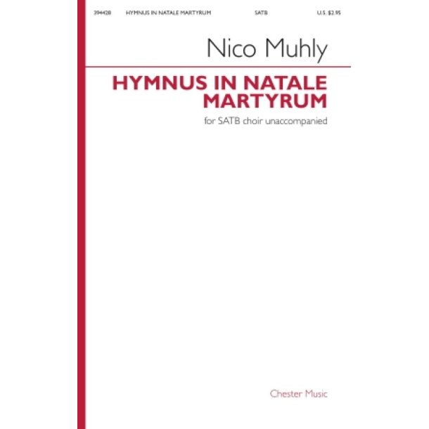Hymnus In Natale Martyrum : SATB