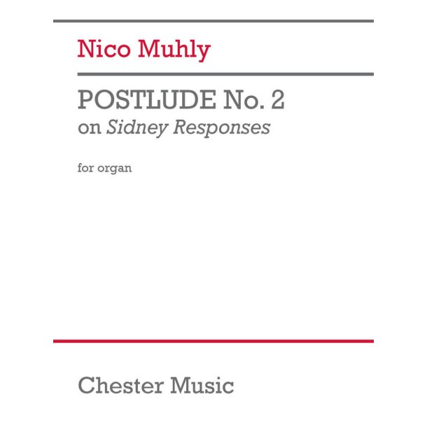 Postlude No. 2 on Sidney Responses