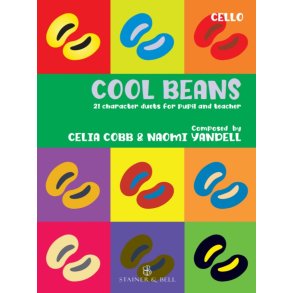 Cool Beans - Cello Duets : 21 character duets for pupil and teacher