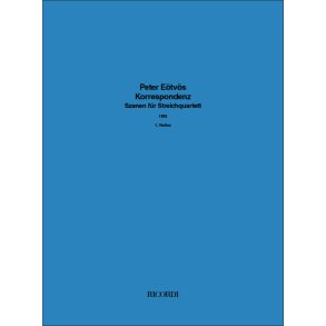 Korrespondenz : Szenen für Streichquartett