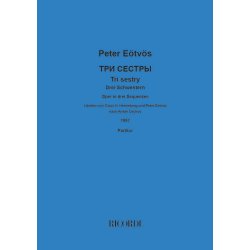 Tri sestry-Drei Schwestern : Oper in drei Sequenzen - partitur