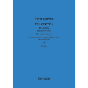 Tri sestry-Drei Schwestern : Oper in drei Sequenzen - partitur