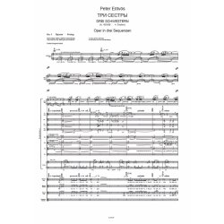 Tri sestry-Drei Schwestern : Oper in drei Sequenzen - partitur