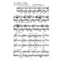 Tri sestry-Drei Schwestern : Oper in drei Sequenzen - Klavierauszug