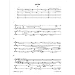 Koffer : f&uuml;r gro&szlig;es Ensemble