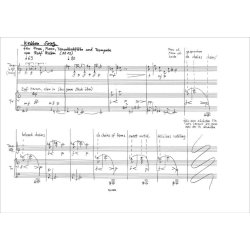 Ketten Song : f&uuml;r Mann, Frau, Tenorblockfl&ouml;te und Trompete