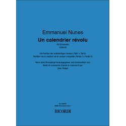 Un calendrier r&eacute;volu : f&uuml;r Ensemble
