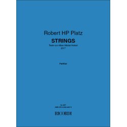 STRINGS : Texte von Alban Nikolai Herbst