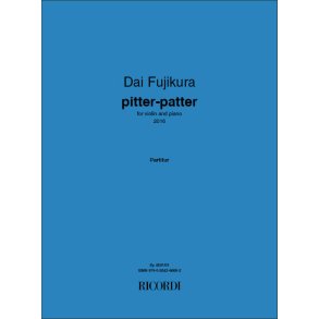 pitter-patter : for violin and piano