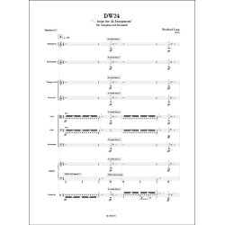 DW 24 "... loops for Al Jourgensen" : f&uuml;r Saxophon und Ensemble