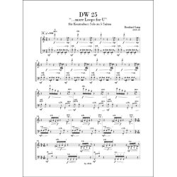 DW25 "...more Loops for U" : f&uuml;r Kontrabass Solo zu 5 Saiten und Verst&auml;rkung