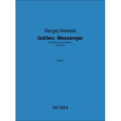 Galileo: Messenger : f&uuml;r Violine und 14 Musiker