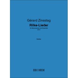 Rilke-Lieder : f&uuml;r Mezzosopran und Ensemble