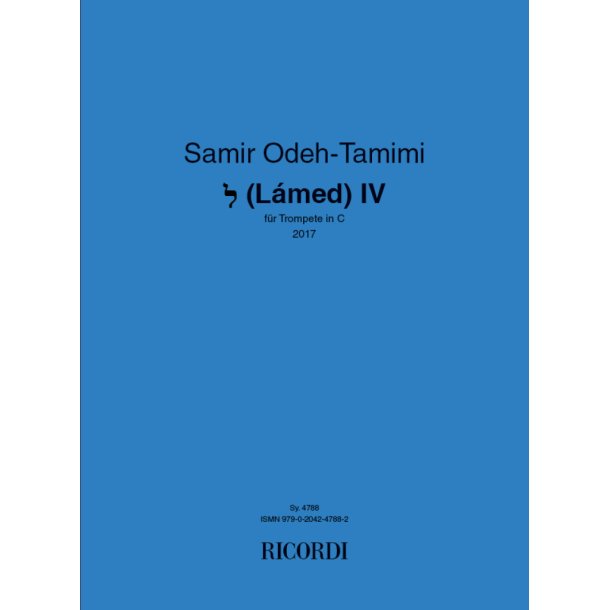 L&aacute;med IV : f&uuml;r Trompete in C