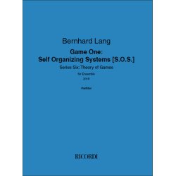 Game One: Self Organizing Systems [S.O.S.] : Series Six: Theory of Games