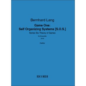 Game One: Self Organizing Systems [S.O.S.] : Series Six: Theory of Games