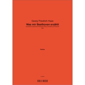 Was mir Beethoven erzählt : konzertante symphonische Dichtung für Violine, Kontraforte und Orchester (2020)
