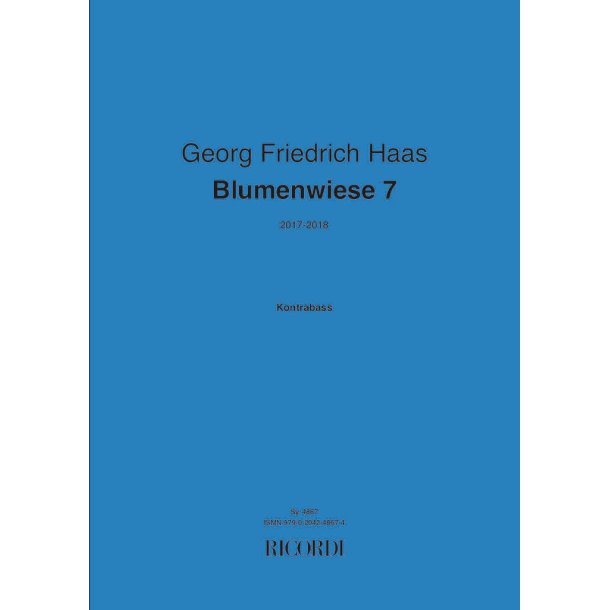 Blumenwiese7 : fur kontrabass