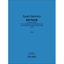 En Face : mit Solo-Schlagzeug und Schauspieler/Sprecher zu der Erz&auml;hlung 'Einsamkeit' von Bruno Schulz