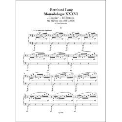 Monadologie XXXVI : "Chopin" - 12 Et&uuml;den