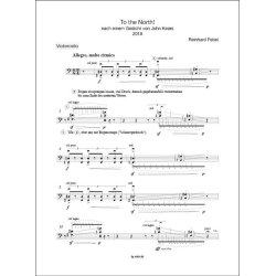 To the North! : aus dem Zyklus Bright Star nach John Keats - f&uuml;r Tenor, Violine und Violoncello